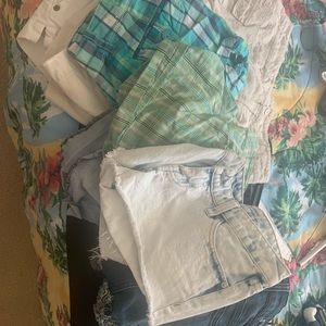 9 pairs of junior size 1 shorts